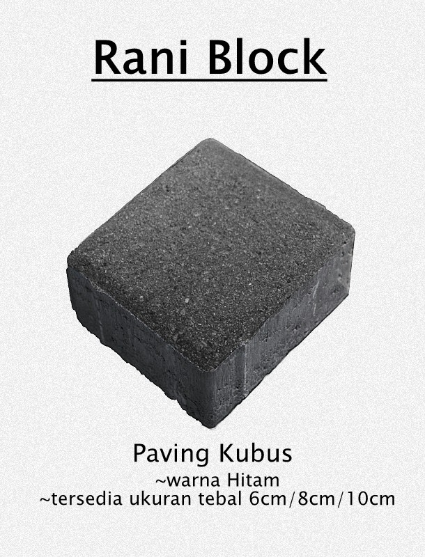 Paving Block Kubus Rani Block